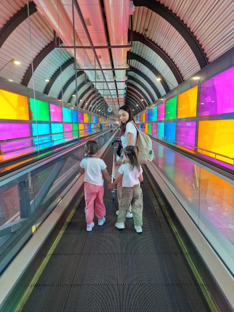 air transat con niños