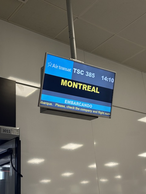 como es colar con air transat
