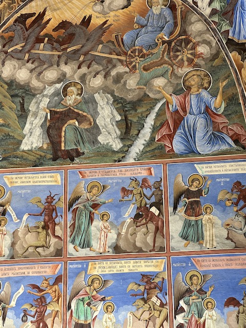  frescos rila bulgaria