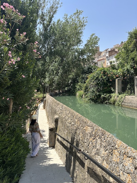 pasarelas de agua alcalá del júcar