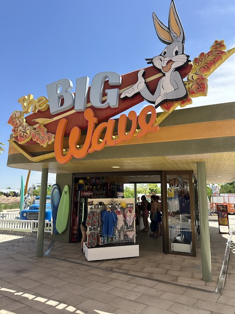 warner beach con niños