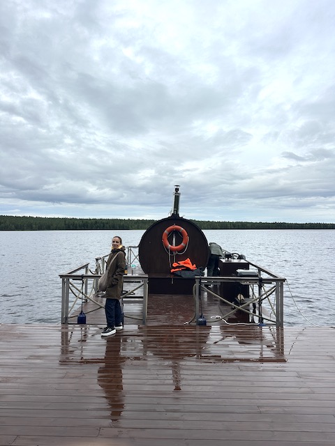 barco sauna tour Laponia