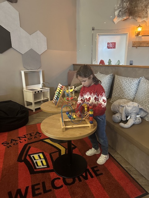 santa claus holiday village
